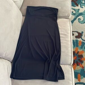 Limited Strapless Black Dress, size L